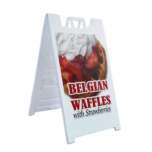 Frame sidewalk belgian - a-frame,