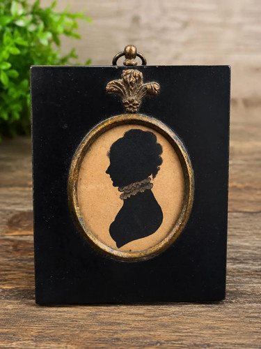 Antique georgian silhouette - georgian,