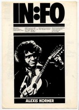 Alexis Korner Keith Richards Neil Hubbard Get Off Of My Cloud Press Release 1975