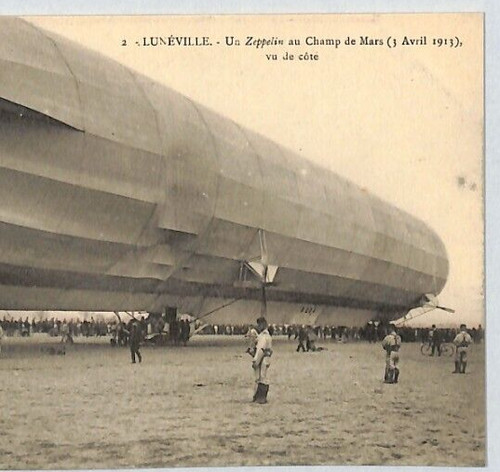 Germany airship postcard - germany,