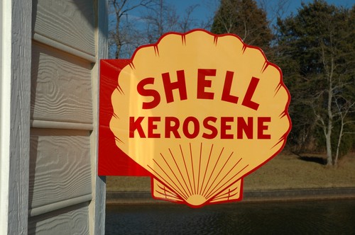 Old style shell kerosene - old,