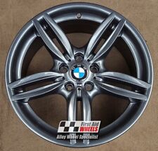 R379CG Exchange BMW 5 6 SERIES 4X 19" GENUINE STYLE 351M GRAPHITE ALLOY WHEELS