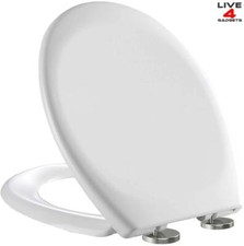 Soft Close Toilet Seat White