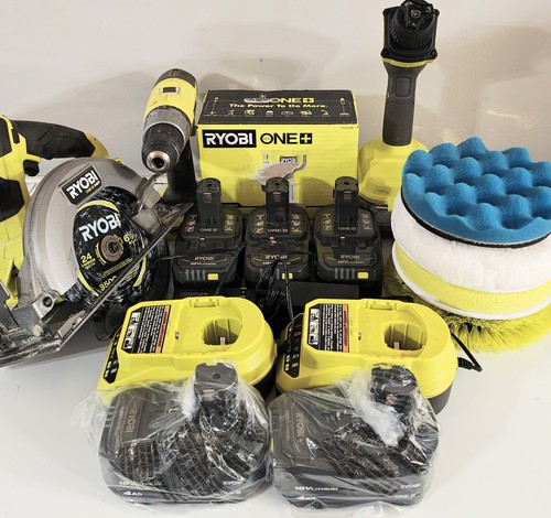 Ryobi 18v tool bundle 4 - bundle,