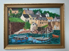 Vintage Signed Oil Painting -