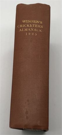 1925 wisden rebound the - to,