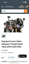 Puig motorcycle sport - puig, screen