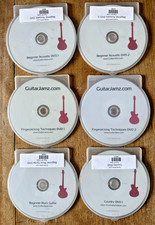 Guitar Jamz Marty Schwartz Beginner Guitar Tuition, Learn Guitar, DVD 6-Pack