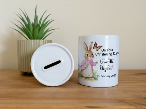Christening money box - christening,