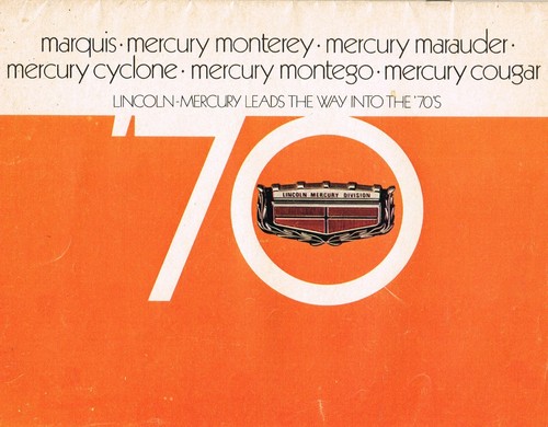 1970 mercury brochure - 1970,