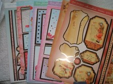 hunkydory a mixed lot of card making toppers.