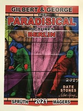 GILBERT & GEORGE, private view invitation/folded poster, 2021