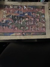 Large lot of 41  Asfour square vintage crystal glass 2 pinhole