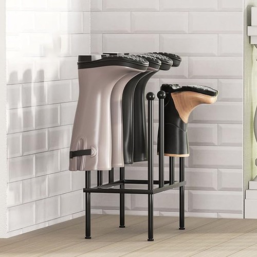 Metal wellington boot rack - boot, 4