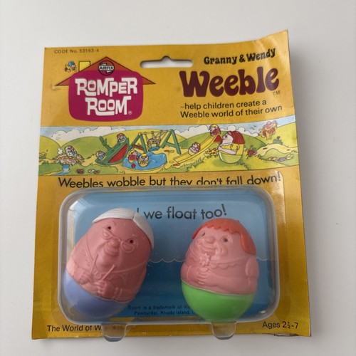 Weebles rare original nrfb - weebles,