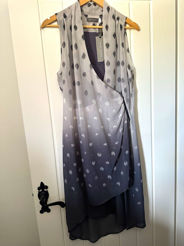 Mint velvet grey polka - mint,