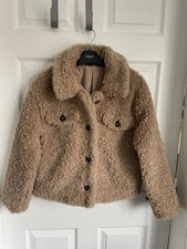 Ladies Beige Brown F&F Boucle