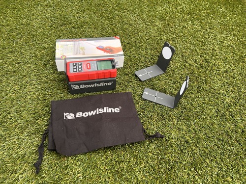 Laser lawn bowls measure