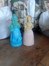 2 X Vintage AVON Figurine Decanters. Vintage Perfume Bottles.