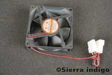 EC8025H12B Evercool 80x80x25mm DC12V 0.16A Molex Powered