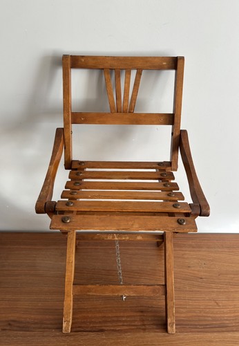 Vintage wooden folding - vintage,