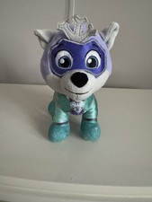 PAW PATROL MIGHTY PUPS SUPER PAWS 8" PLUSH - EVEREST - RARE HARD TO FIND