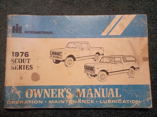 1976 international scout - 1976, ih
