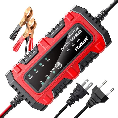12v car battery - 6v,