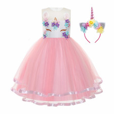 Girls Princess Costume Unicorn