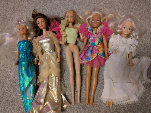 Barbie and sindy - dolls,