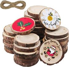 30/60 Wood Slices Round Discs