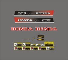 Honda 2213 Mower Decal Set.