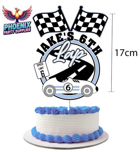 Personalised racing car - personalised, 2d
