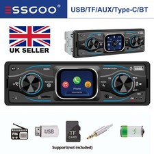 Single 1 Din Radio Bluetooth
