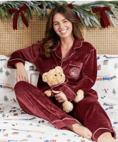 Burgundy polar express ladies - burgundy,