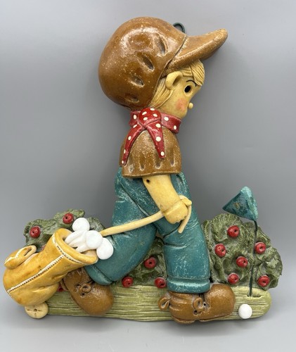 Vintage salt dough figure hand - vintage,
