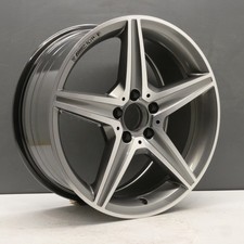 MERCEDES AMG LINE C-CLASS 18" ALLOY WHEEL RIM 8.5J ET49 OEM REAR GENUINE