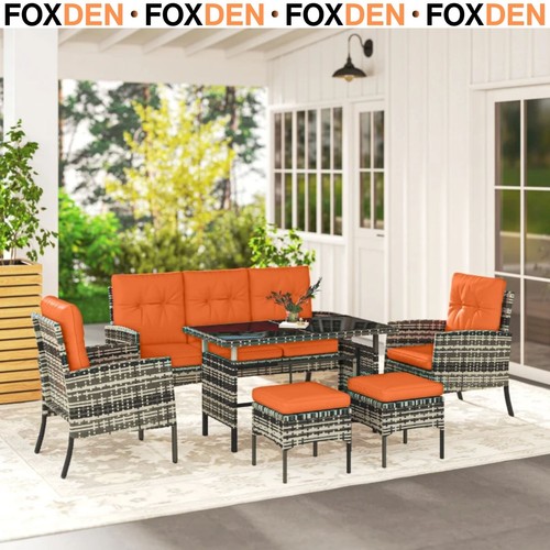 Pieces rattan garden - 6,