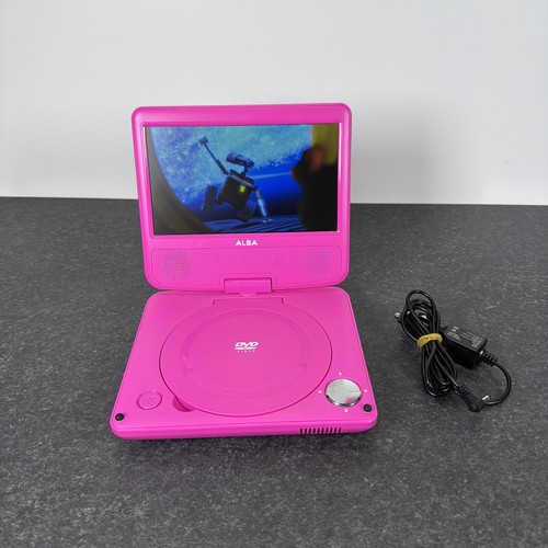 Alba pink portable dvd - alba,