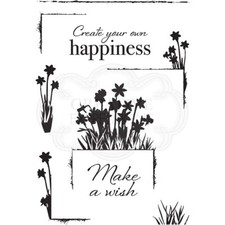 Delicate daffodils clear - delicate, a6