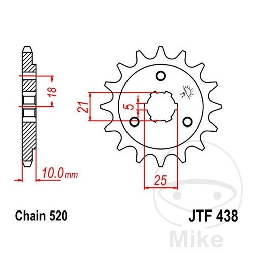 Sprocket for suzuki 800 s - suzuki, dr