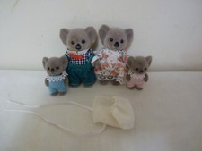 SYLVANIAN FAMILIES RETIRED BILLABONG KOALA FAMILY WITH BABIES EXCELLENT COND