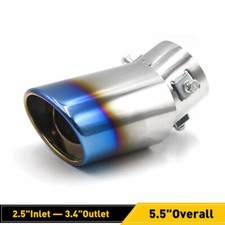 Blue Car Auto Stainless Steel