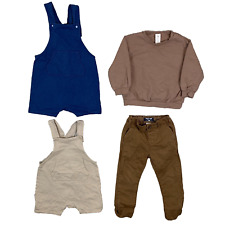 H&M Next Baby Boy Bundle Dungarees Top Trousers Set Age 12-18 Months 86cm