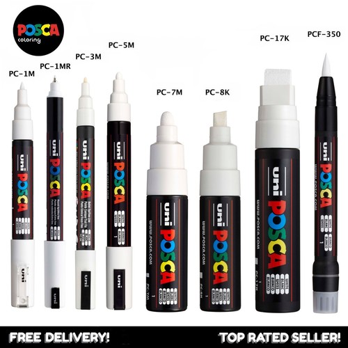 Uni posca white - posca,