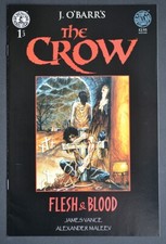 The Crow #1  Flesh & Blood Kitchen Sink Comics 1996 8.5+ VF