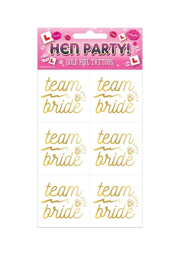 Team bride gold foil - gold,