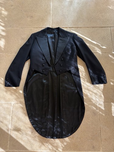 Men vintage black evening - men's,