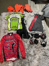 Lot Of 13 Pieces Of Biker Gear