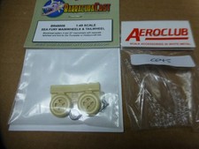 1/48 Sea Fury ; Resin wheels